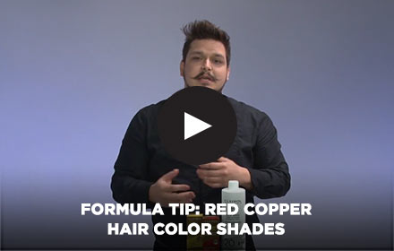 Formula Tip: Red Copper Hair Color Shades by Clairol Professional Online Education